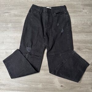 Universal Thread Vintage Straight High Rise Crop Jeans